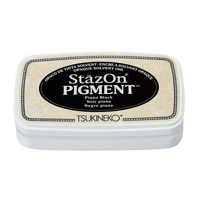 W9．7×D5．7×H2．3cm ステイズオンピグメント ＃31　ピアノブラック 資材 アクセサリー関連資材 [TDLSN..