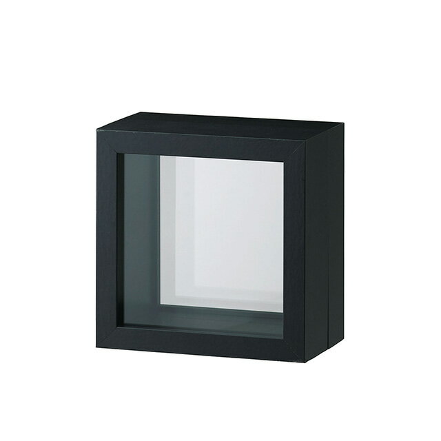 エルビエ　14．5□8H ＃800ブラック 花器 ベース フレーム [TDLCC680839-800]|造花 フラワー 花資材 花..