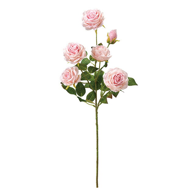 67cm フレアローズ ＃46　PE／PK｜ アーティフィシャルフラワー 造花 ローズ バラ ばら 薔薇 [TDLFM001982-046]のサムネイル