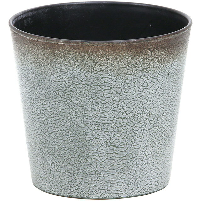 クレプラダ鉢4号用　グリーン 花器 ベース プラスチック 樹脂 [TDLKA15140D-00G]|装飾 飾り 飾り付け 店舗装飾 オブジェ デコレーション鉢 ポット φ14×H12．5cm 緑