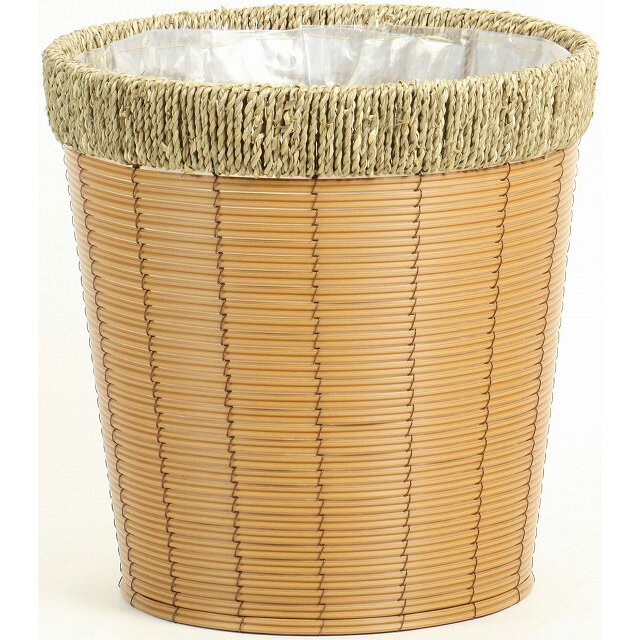 PEグラス巻ケンガイ8号用 N 花器 ベース プラスチック 樹脂 [TDLKA55108K-00N]|装飾 飾り 飾り付け 店舗装飾 オブジェ デコレーション鉢 ポット φ28×H30cm ナチュラル