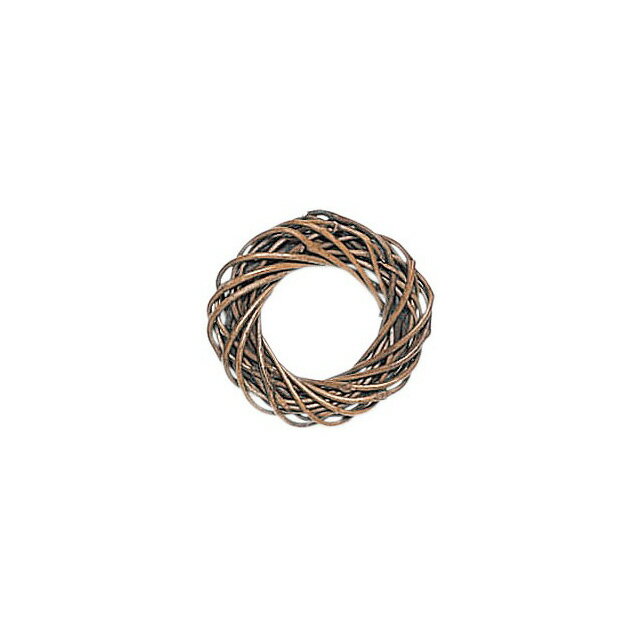 ぶどうづるリース 15CM 10個入り 花器 ベース ナチュラル素材 リース [TDLKA607009]|造花 フラワー 花..