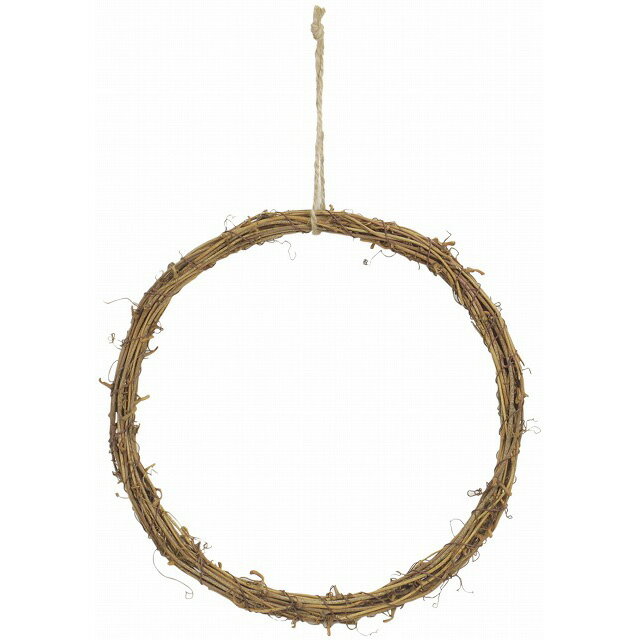 約φ25×H1．5cm ひげづる細リースφ25 5個入り 花器 ベース ナチュラル素材 リース [TDLKA607102]|造花 フラワー 花資材 花リース アレンジメント用品 フラワーアレンジメント 花材 リース土台 インテリア おしゃれ 店舗装飾 飾り付け 手作り 材料 アレンジ