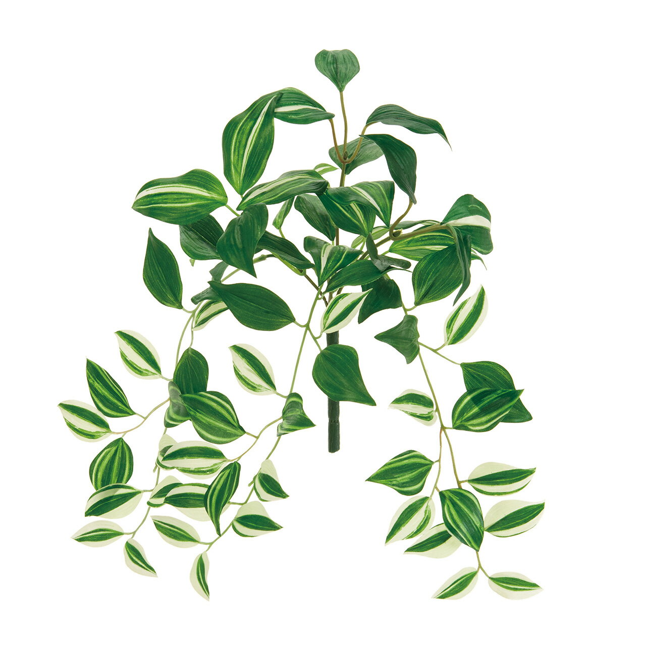 トラディスカンティア バイン ホワイトグリーン アーティフィシャルグリーン 造花 [TDLFG300455] アレンジメント花材 ハンドメイド資材 インテリアグリーン 飾り デコレーション ディスプレイ