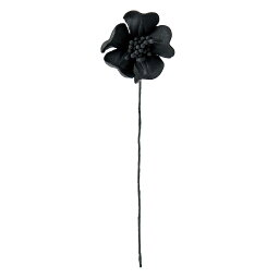 クラフティーパーツ ピック ブラック 6本入 ハンドメイド資材 フラワーパーツ デコレーションピック [TDLAP005618-020] アレンジメントフラワー 造花