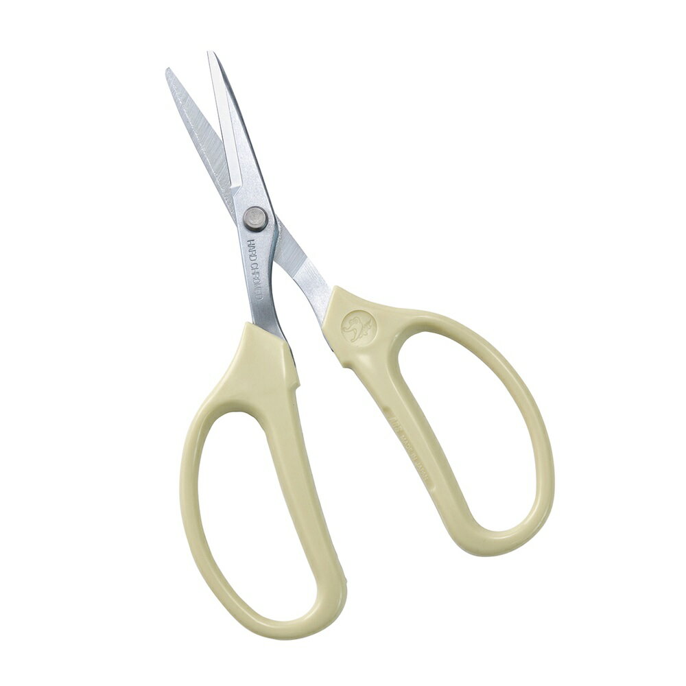 クラフトチョキ左利き用アイボリークラフトハサミフラワー資材[TDLAH00330L-001] アレンジメント資材 ..