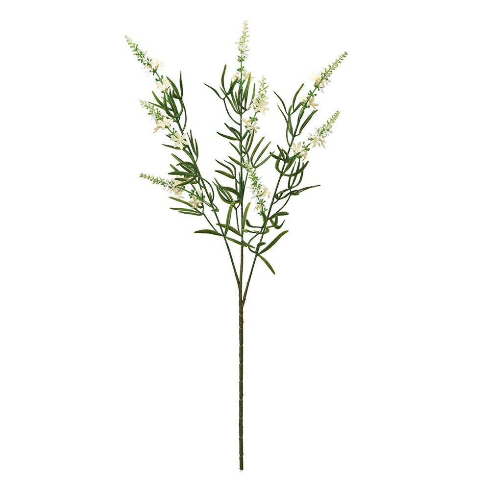 スレンダーベロニカ ホワイト アーティフィシャルフラワー 造花 ベロニカ[TDLFM004674] 装飾 フラワー素材 ナチュラルアレンジ フラワーギフト ディスプレイ アレンジメントパーツ インテリア ブーケ