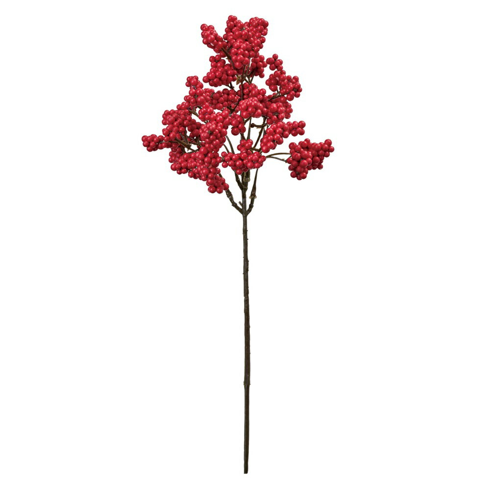プリムベリーピック レッド アーティフィシャルフラワー 造花 実もの ベリー [TDLFM000550-003] フラワーギフト ハンドメイド資材 ガーデニング用品 ディ スプレイ ナチュラルアレンジ インテリアフラワー