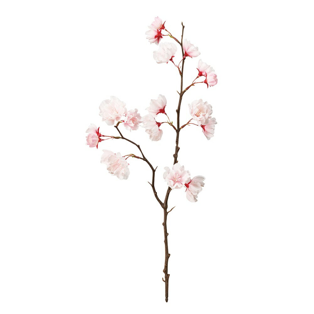 【スーパーセール特別割引商品】八重桜小枝ピンクアーティフィシャルフラワー造花桜[TDLFM302301] フラワーギフト ハンドメイド資材 ガーデニング用品 ディ スプレイ ナチュラルアレンジ インテリアフラワー