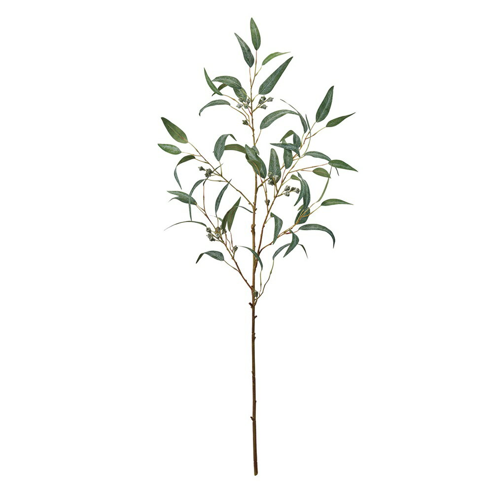 細葉ユーカリベリーブランチグレーグリーンアーティフィシャルフラワー造花ユーカリ[TDLFG005371] フラ..