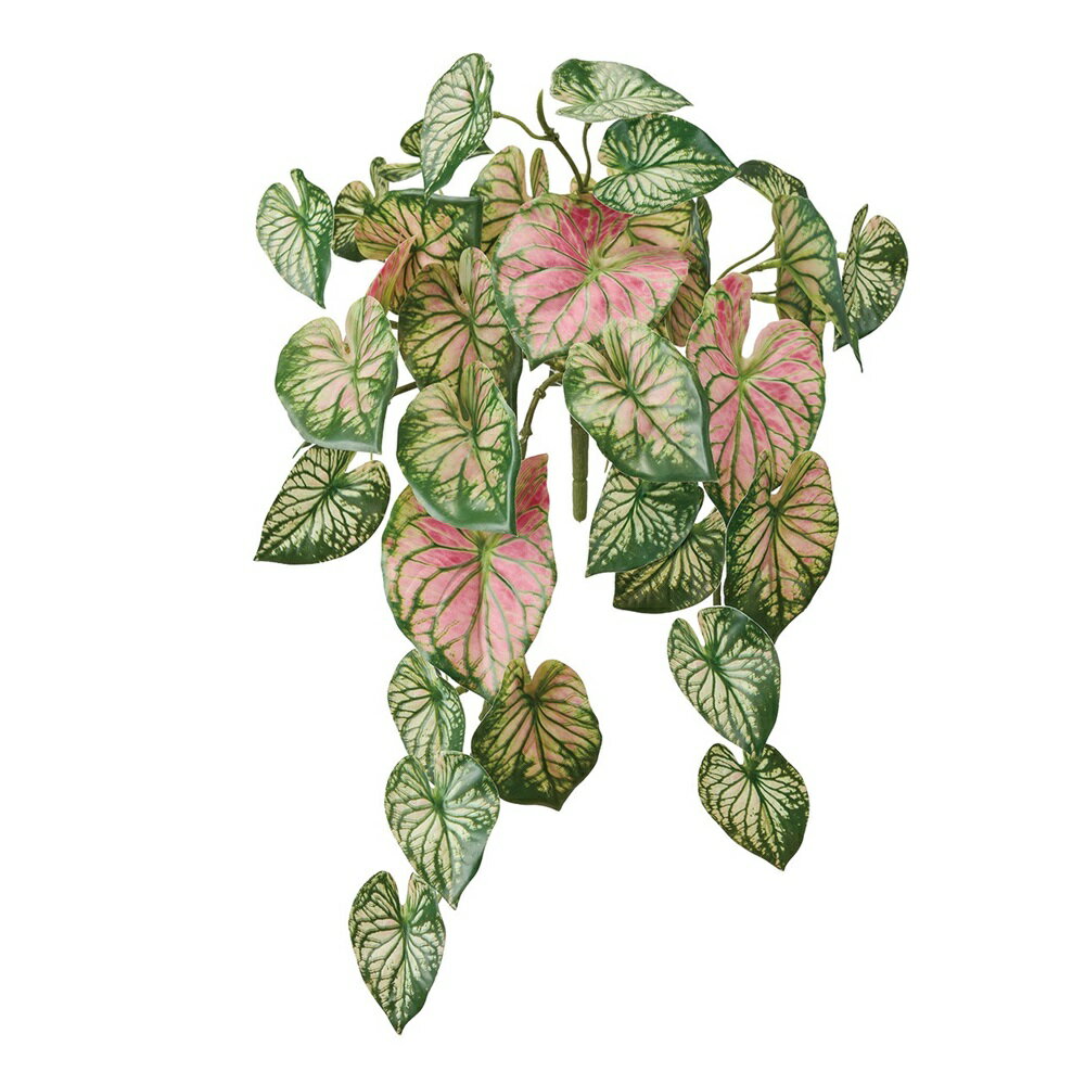 カラジュームミニバイングリーンレッドアーティフィシャルフラワー造花[TDLFG009943] フラワーギフト ハンドメイド資材 ディ スプレイ ガーデニング用品 オブジェ 飾り ナチュラルアレンジ 店舗装飾