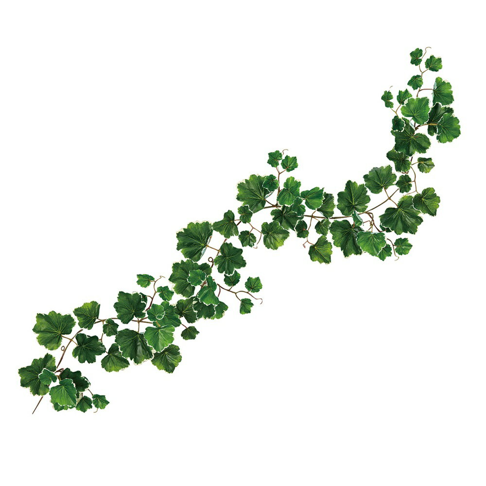 エクステリアゼラニウムガーランドグリーンアーティフィシャルフラワー造花ゼラニウム[TDLFG312353] フ..