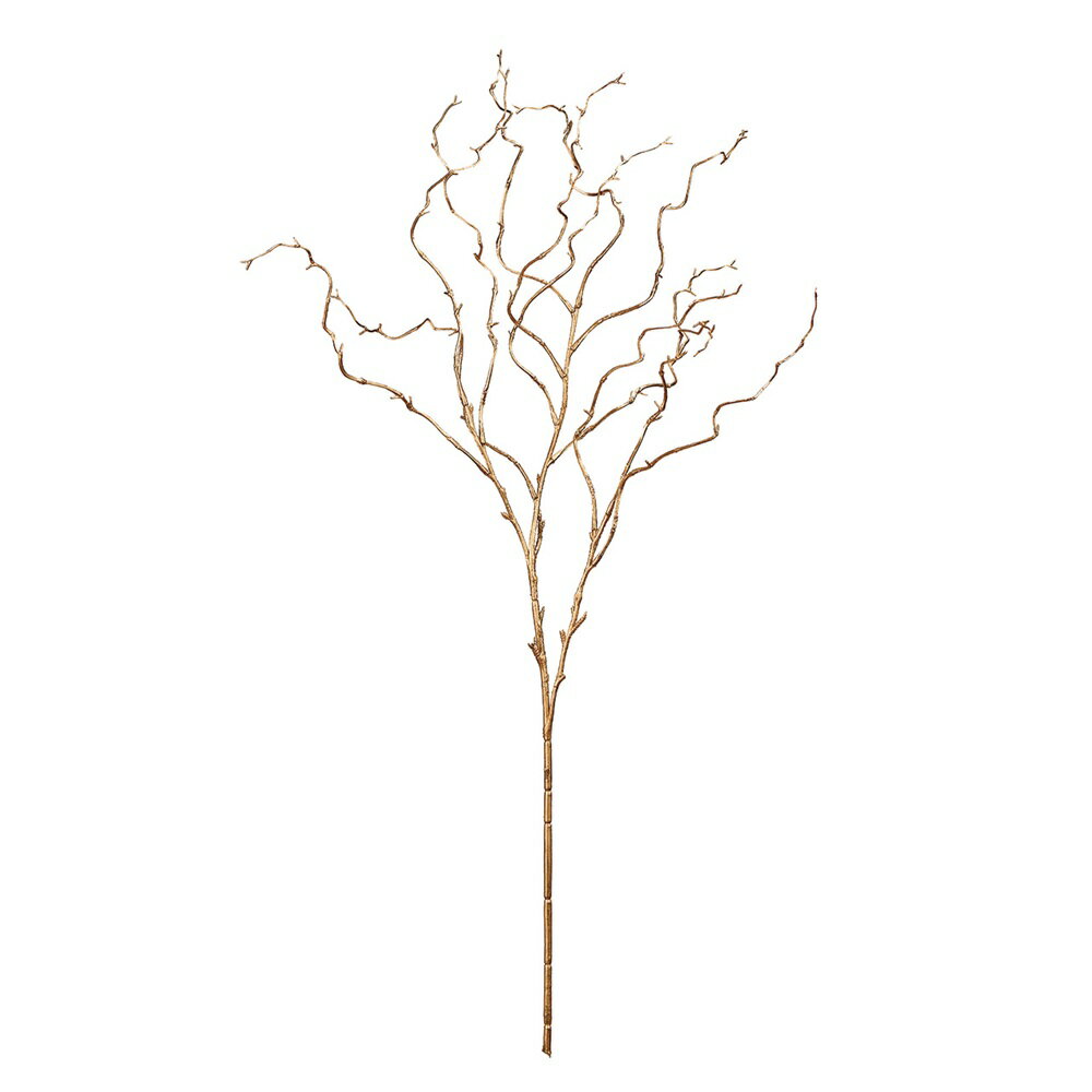 ゴールドウィロースプレー ゴールド アーティフィシャルフラワー 造花 枝もの 枝 バイン [TDLFJ001844] フラワー素材 ハンドメイド資材 インテリアフラワー ディスプレイ イベント用品 インテリアデコレーション