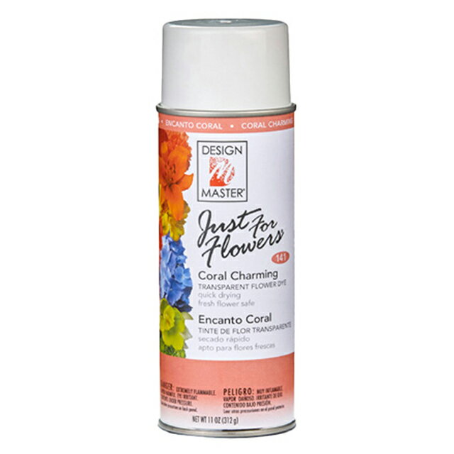 オアシスジャストフォーフラワーズサーモンピンクフラワー資材カラースプレー[TDLSJ000860-141]【フラ..
