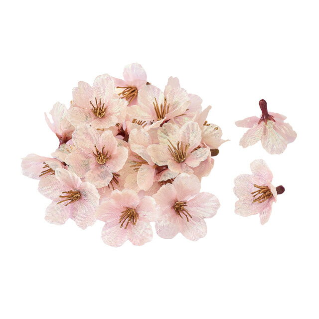 月夜の桜落ち輪ライトピンク48コ入アーティフィシャルフラワー造花桜[TDLFM004397]【花 フラワーギフト アートフラワー インテリアフラワー アレンジメントフラワー 装飾 】