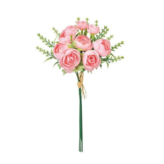ラナンキュラスバンドルピンク1束アーティフィシャルフラワー造花ラナンキュラス[TDLFM000310-002]【花 フラワーギフト アートフラワー インテリアフラワー アレンジメントフラワー バンドル 】