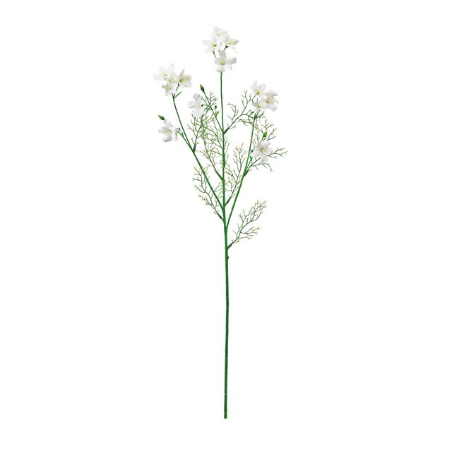 デルフィニウムシネンシスホワイトアーティフィシャルフラワー造花デルフィニウム[TDLFM002994-001]【..