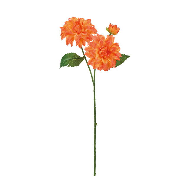 ミディダリアオレンジアーティフィシャルフラワー造花ダリア[TDLFM005554-009]【花 フラワーギフト アートフラワー インテリアフラワー アレンジメントフラワー ディスプレイ 】