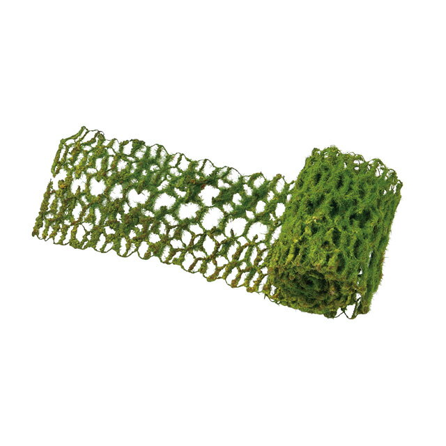 モスチキンワイヤーロープグリーンアーティフィシャルフラワー造花モス苔ディスプレイネットシート[TDLFG000217]【フラワーギフト 装飾資材 ディスプレイ フェイクグリーン 人工観葉植物 ガーデン用品 】