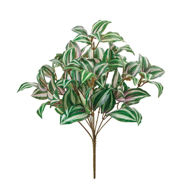 エクステリアゼブリナブッシュパープルグリーンアーティフィシャルフラワー造花ウォータープルーフ加工..