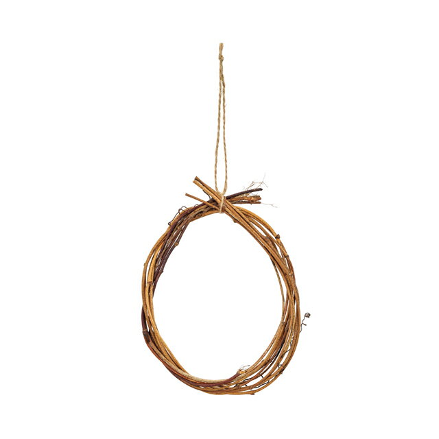 ファインドロップ122コ入花器ベースリース台しずく形ナチュラル素材[TDLKC000702]【フラワーベース シ..