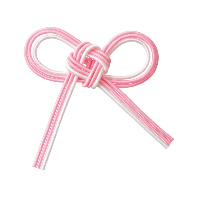 水引叶結びパーツピンク4コ入デコレーション素材水引飾り[TDLMH000507-002]【フラワーギフト 和モダン ..