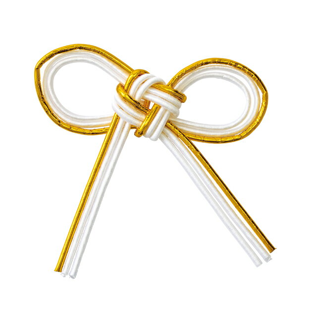 水引叶結びパーツ金4コ入デコレーション素材水引飾り[TDLMH000507-018]【フラワーギフト 和モダン ディ..