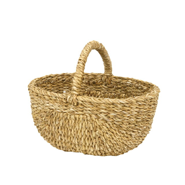 ホグラバスケットマルシェM手付きバスケットかごナチュラル素材花器ベース[TDLKN019155]【アレンジメン..