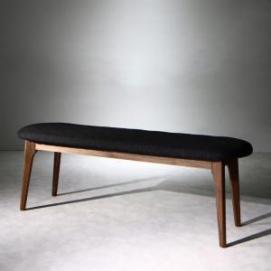ベンチ ダイニング 天然木ウォールナット材 モダンデザインダイニングシリーズ ベンチ単品 2P[COPA102826040601890]|インテリア 寝具 収納 イス チェア ダイニングチェア(3)