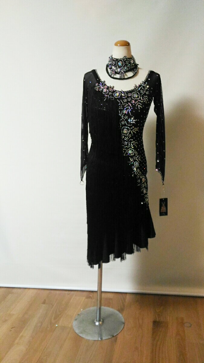 社交ダンスドレス・競技用　v0150