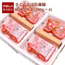 【6月中旬発送・先行予約】山形県産 さくらんぼ 佐藤錦 200g×4パック 800g 送料無料 ご家庭用 秀優込み おすそ分け サクランボ