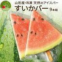 冷凍すいかバー9本入(約80g×9本) 冷凍カットフルーツ すいか 80g 冷凍 フルーツ 食品 山形県産 国産フルーツ 冬眠 果物 カットフルーツ 急速冷凍 スイカ 西瓜 冷凍デザート 冷凍食品