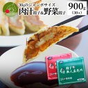 本格餃子 肉汁餃子&野菜餃子 30個入りジャンボ餃子 餃子 ギョーザ 冷凍 国産 生餃子 冷凍生餃子 冷凍食品 惣菜 にんにく ニンニク お取り寄せ おつまみ ...
