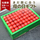 ＼母の日 ギフト まだ間に合う！／ さくらんぼ 佐藤錦 特秀 L玉 鏡詰め 500g 山形県東根から産地直送 化粧箱入 プレゼント 産地直送 手詰め メッセージカード付き 花以外ならコレ 送料無料 果物