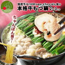 国産牛もつ鍋セット(2〜3人前) ちゃんぽん麺付き モツ 冷凍 送料無料 精肉店 肉専門 老舗 ギフト プレゼント 贈り物 自家用 高級 食品 グルメお取り寄せ...