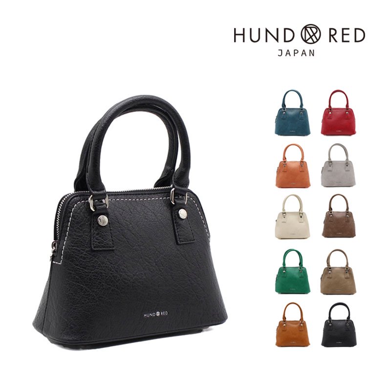 HUNDRED ミニボストンバッグ トートバッグ ハンドレッド d.kelly レディース dkelly バッグ hundred bag 2way ミニトートバッグ ミニボストンバック 革 ショルダーバック ミニショルダー ミニ…