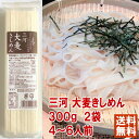 三河 大麦きしめん 300g 2袋入り お試