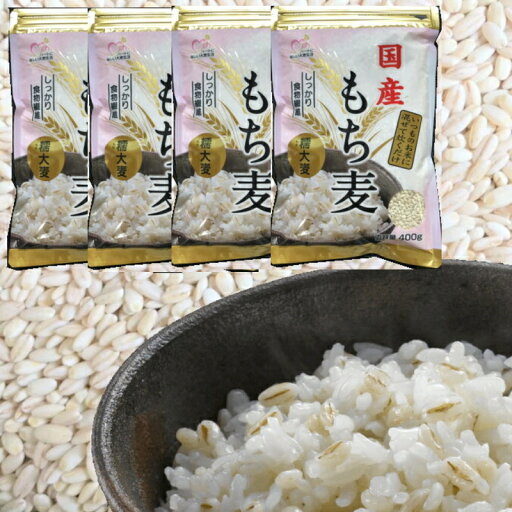 【地域限定送料無料 】 国産もち麦 400g 4袋入り 国産 もち麦 無添加 大麦 食物繊維 腸活 糖質制限 糖質オフ 麦ごはん 【地域限定送料無料 】 国産もち麦 400g 4袋入り 国産 もち麦 無添加 大麦 食物繊維 腸活 糖質制限 糖質オフ 麦ごはん