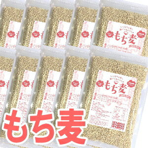 もち麦 500g×10袋入 ケース便利なチャック付きパッケージ！大麦 丸麦 麦ごはん 麦ご飯 もち麦 スーパーフード