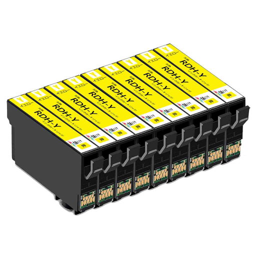 RDH-YイエローYellow 9本セット互換インクカートリッジ 目印:リコーダー Epsonエプソン用 対応機種:PX-048A PX-049A 残量表示あり 最新ICチップ搭載 RDH-YイエローYellow 9本セット互換インクカートリッジ 目印:リコーダー Epsonエプソン用 対応機種:PX-048A PX-049A 残量表示あり 最新ICチップ搭載
