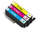 ic6cl80l 増量 3色セットエプソン 互換インクカートリッジic80l C M Y 3色3本 対応機種: EP-707A / EP-708A / EP-7...