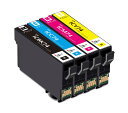 エプソン 互換インクカートリッジ ic74 ic4cl74 4色セット ブラック(黒)シアン マゼンダ イエロー各1本 対応プリンター PX-M5040C6 M...