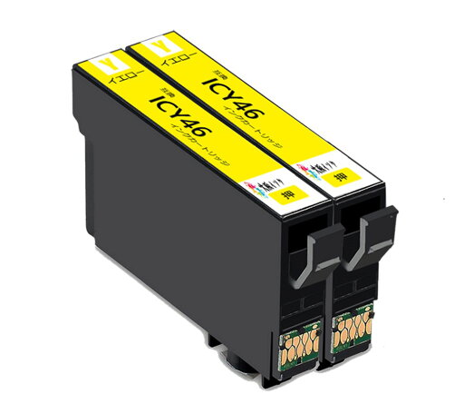 エプソン 互換インクカートリッジ ic46 ICY46-2pk イエロー 2個パック 対応プリンター: PX-101 / PX-401A / PX-402A / PX-501A / PX-A620 / PX-A640 / PX-A720 / PX-A740 / PX-FA700 / PX-V780 残量表示icチップ付 プリンターインク エプソン 互換インクカートリッジ ic46 ICY46-2pk イエロー 2個パック 対応プリンター: PX-101 / PX-401A / PX-402A / PX-501A / PX-A620 / PX-A640 / PX-A720 / PX-A740 / PX-FA700 / PX-V780 残量表示icチップ付 プリンターインク
