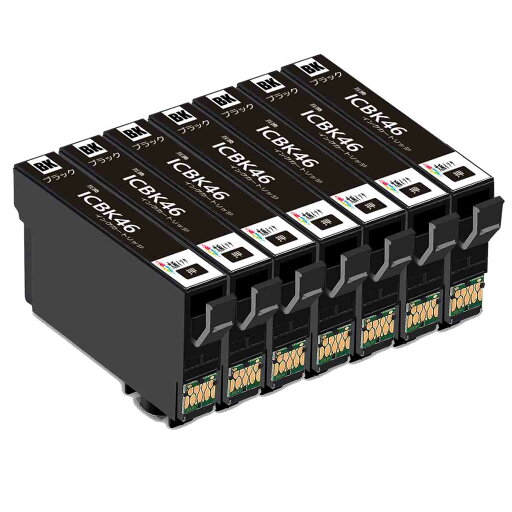 IC4CL46互換インクカートリッジ エプソンEpson増量ブラック(ICBK46)7本 目印:サッカーボール 対応機種:PX-101 PX-401A PX-402A PX-501A PX-A620 PX-A640 PX-A720 PX-A740 PX-FA700 PX-V780 IC4CL46互換インクカートリッジ エプソンEpson増量ブラック(ICBK46)7本 目印:サッカーボール 対応機種:PX-101 PX-401A PX-402A PX-501A PX-A620 PX-A640 PX-A720 PX-A740 PX-FA700 PX-V780