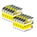 LC113ブラザー用brother用互換インクカートリッジLC113Yイエロー10本 汎用インク 対応機種■ MFC-J4510N MFC-J4810DN MFC-J4910CDW MFC-J6570CDW MFC-J6573CDW MFC-J6770CDW MFC-J6970CDW MFC-J6973CDW MFC-J6975CDW DCP-J4210N DCP-J4215N DCP-J4215N-B/W(2)