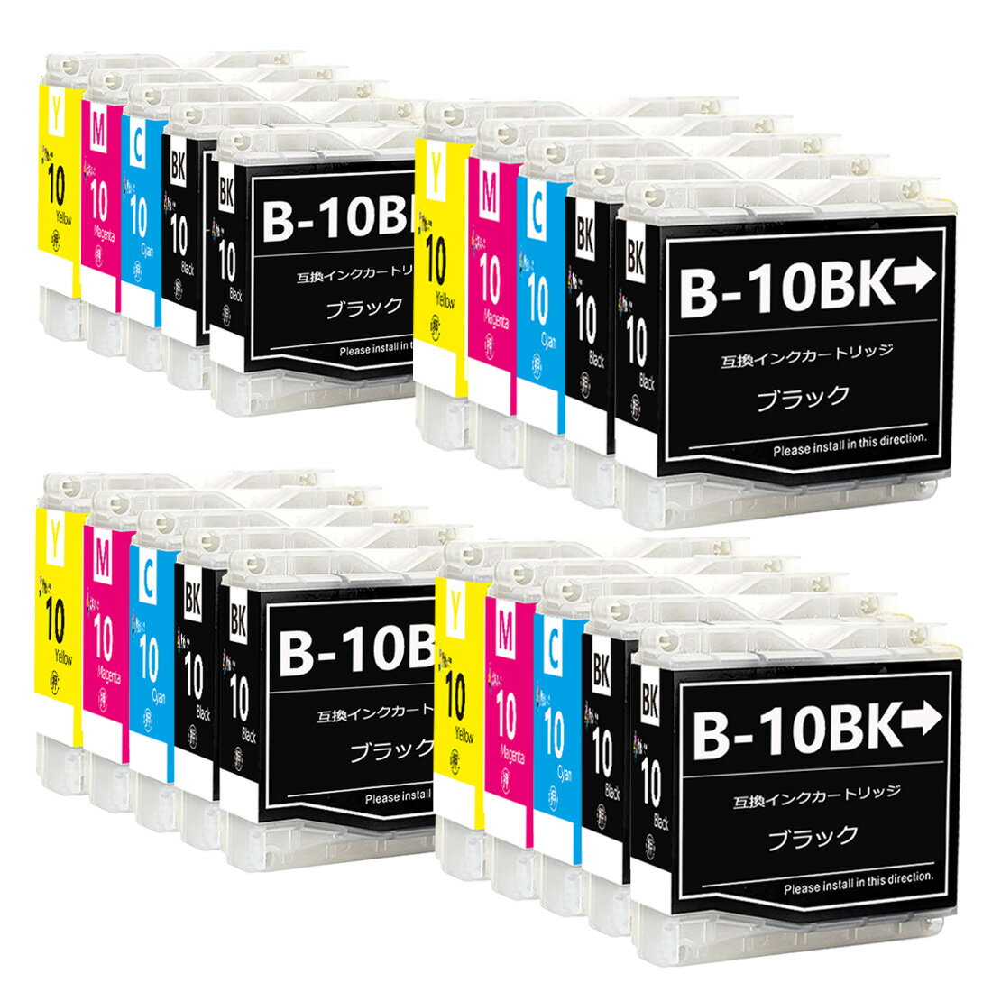 LC10 ֥饶brotherѸߴ󥯥ȥåLC10-4PK*4+4 20 (LC10BK*8 LC10C LC10M LC10Y4) бMFC-5860CN 880CDN/CDWN 870CDN/CDWN 860CDN 850CDN/CDWN 650CD/CDW 630CD/CDW 480CN 460CN DCP-770CN 750CN 750CNU 350C 330C 155C