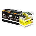 LC119/115 ブラザーbrother用互換インクカートリッジLC119BKブラック3本 LC115Yイエロー3本 合計6本 プリンターインクタンク 純正と併用可能汎用インク対応機種:MFC-J6975CDW MFC-J6973CDW MFC-J6970CDW MFC-J6770CDW MFC-J6573CDW MFC-J6570CDW(2)