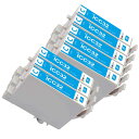 IC6CL32エプソン互換インクカートリッジIC32 EPSON ICC32シアン8本 目印:ヒマワリ 増量対応プリンター:L-4170G PM-A850 PM-A850V PM-A870 PM-A890 PM-D750 PM-D750V PM-D770 PM-D800 PM-G700 PM-G720 PM-G730 PM-G800 PM-G800V PM-G820 残量表示機能付互換インク