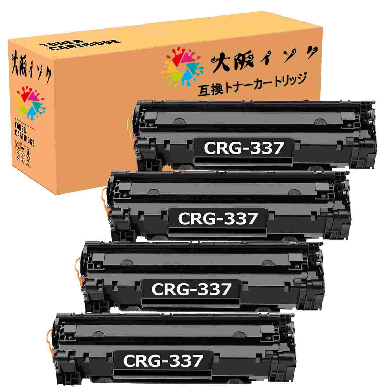 ȥʡȥå CRG-337ߴ (Υ) ѥȥʡCRG 337 4ܥå бSatera MF229dw MF226dn MF216n MF224dw MF222dw MF249dw MF245dw MF236n MF244dw MF242dw MF232wΥCRG-337 BKߴ ȥʡȥåΰϡ1ܤ2,400/