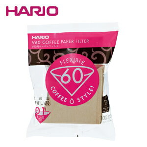 HARIO ハリオ V60ペーパーフィルター01（V60透過ドリッパー01、V60透過ドリッパー01セラミック用） 100枚 VCF-01-100M JAN: 4977642723344